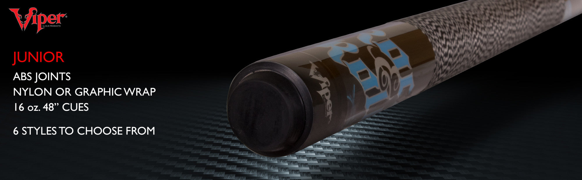 Viper 50-0407 Underground Dragon Junior Billiard/Pool Cue Stick