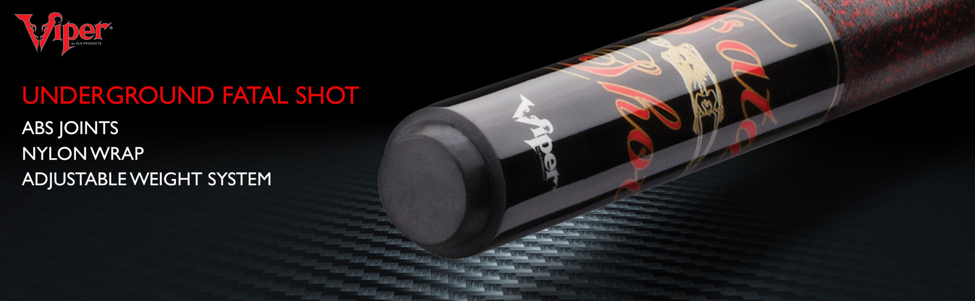 Viper 50-0652 Underground Fatal Shot Billiard/Pool Cue Stick