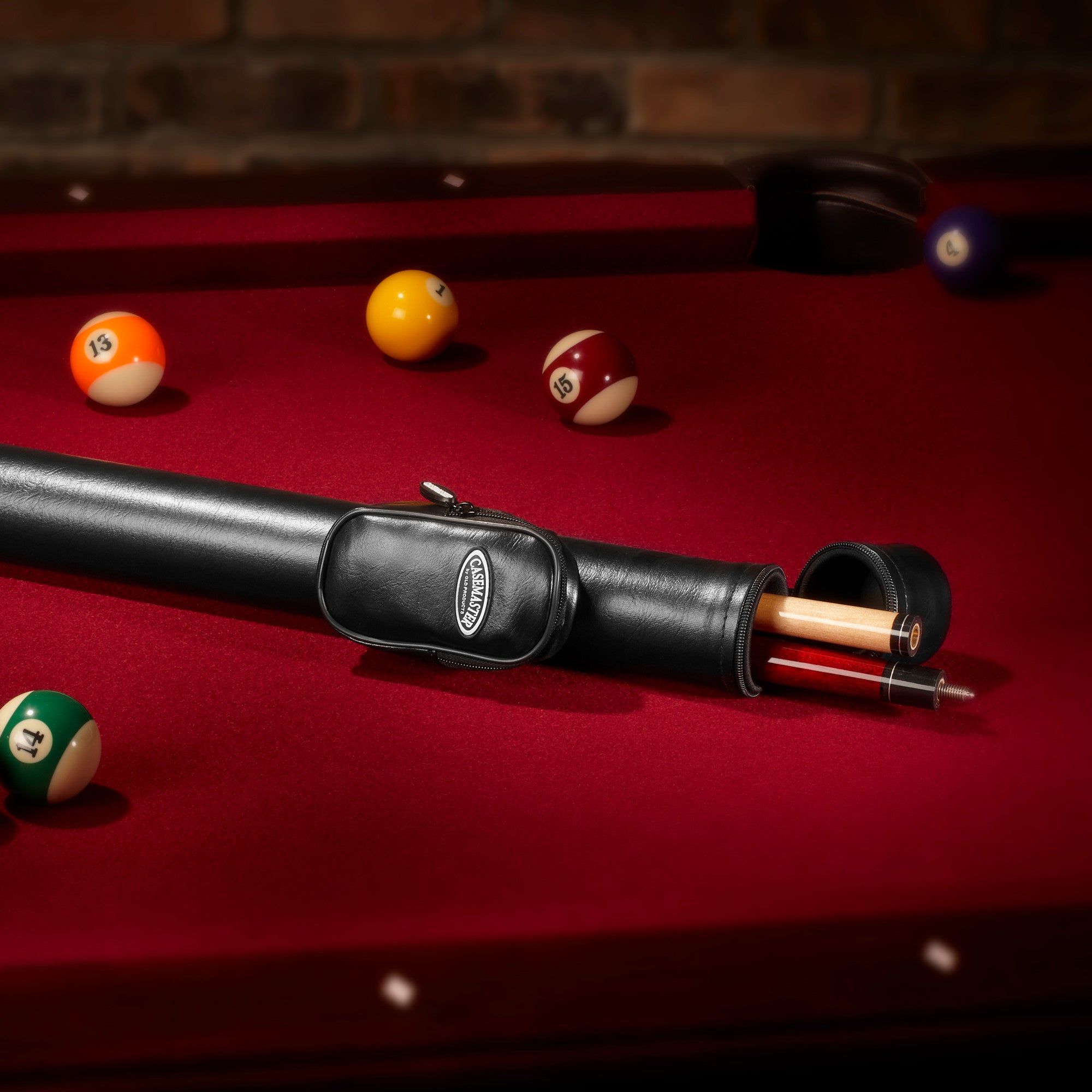 Casemaster 51-0700-01 Q-Vault Supreme Black Cue Case