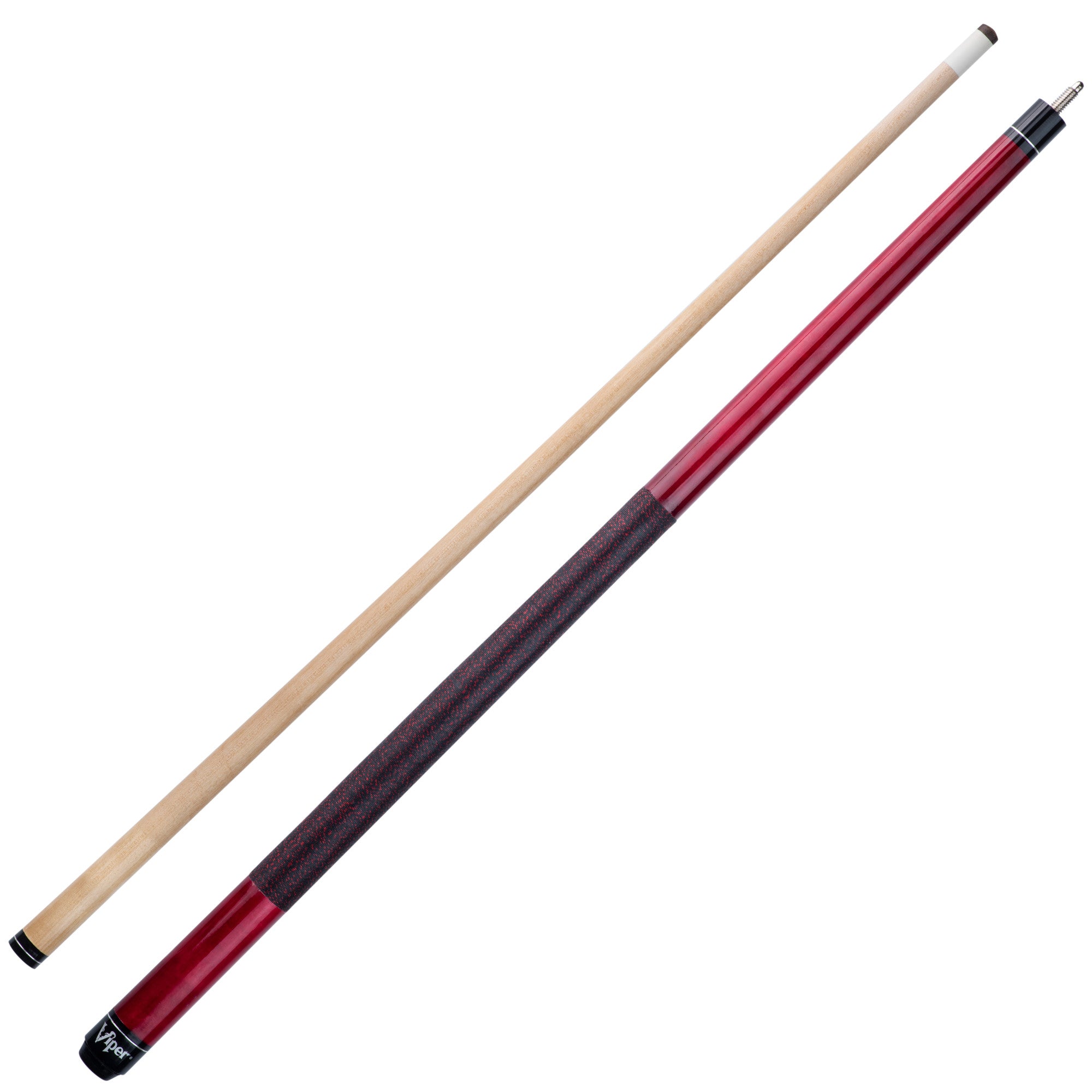 Viper PP-14 Elite Series Red Wrapped Billiard/Pool Cue Stick