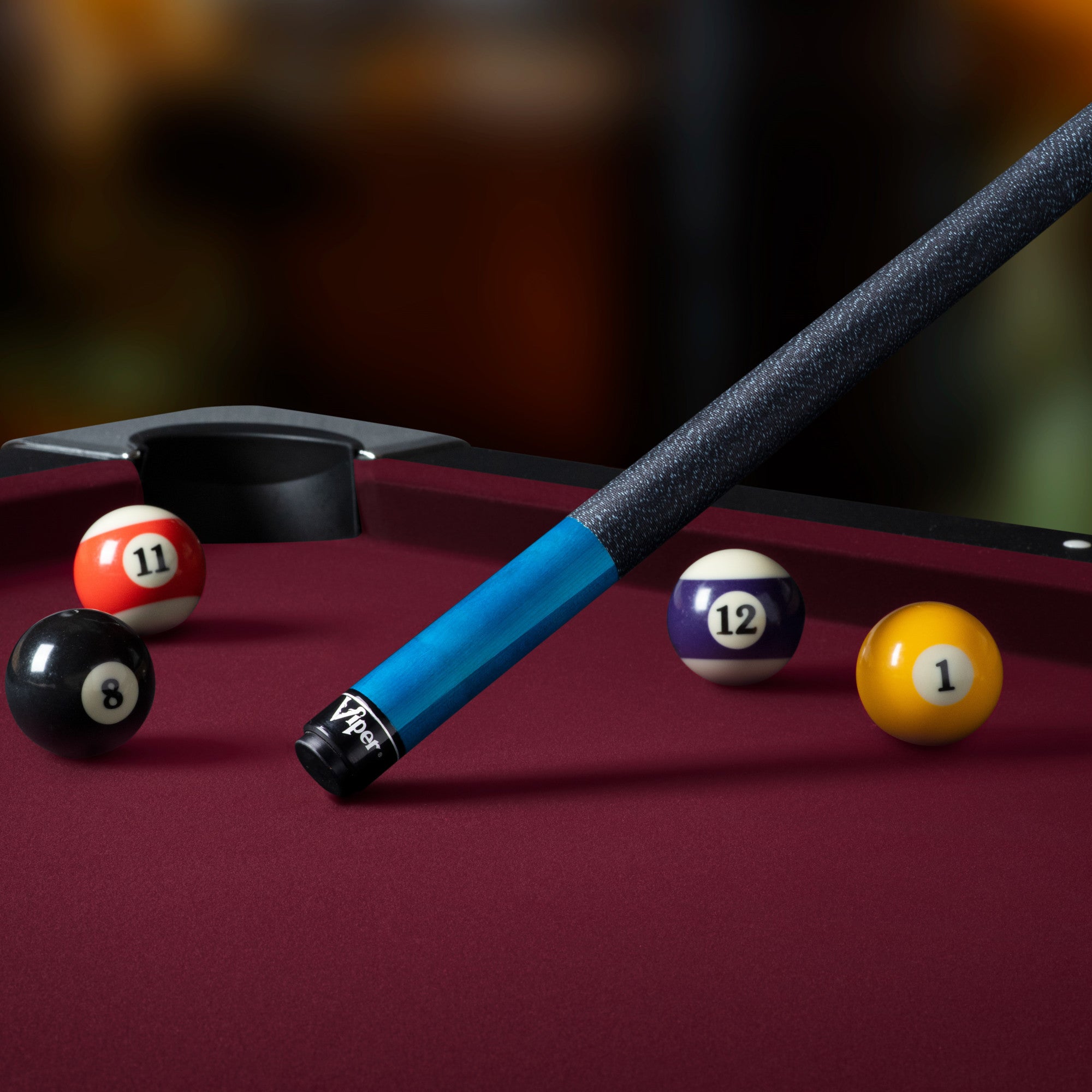 Viper PP-15 Elite Series Blue Wrapped Billiard/Pool Cue Stick