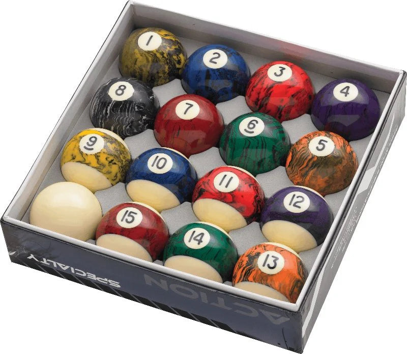 Action BBBM Black Marble Ball Set