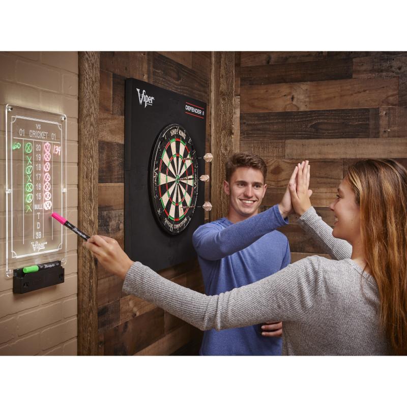 Viper Illumiscore Dart Scoreboard White