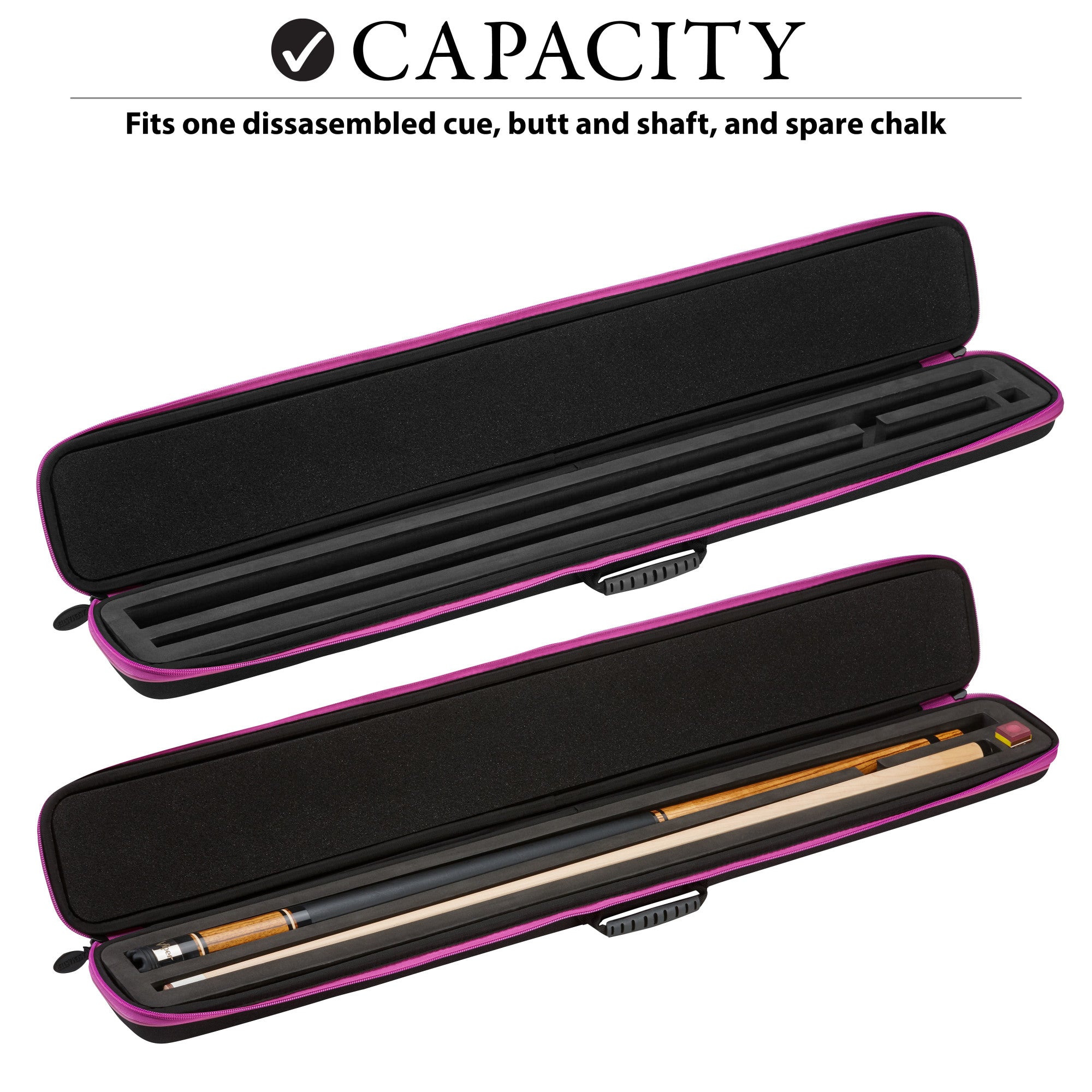 Casemaster 51-0400 Parallax Cue Case Black