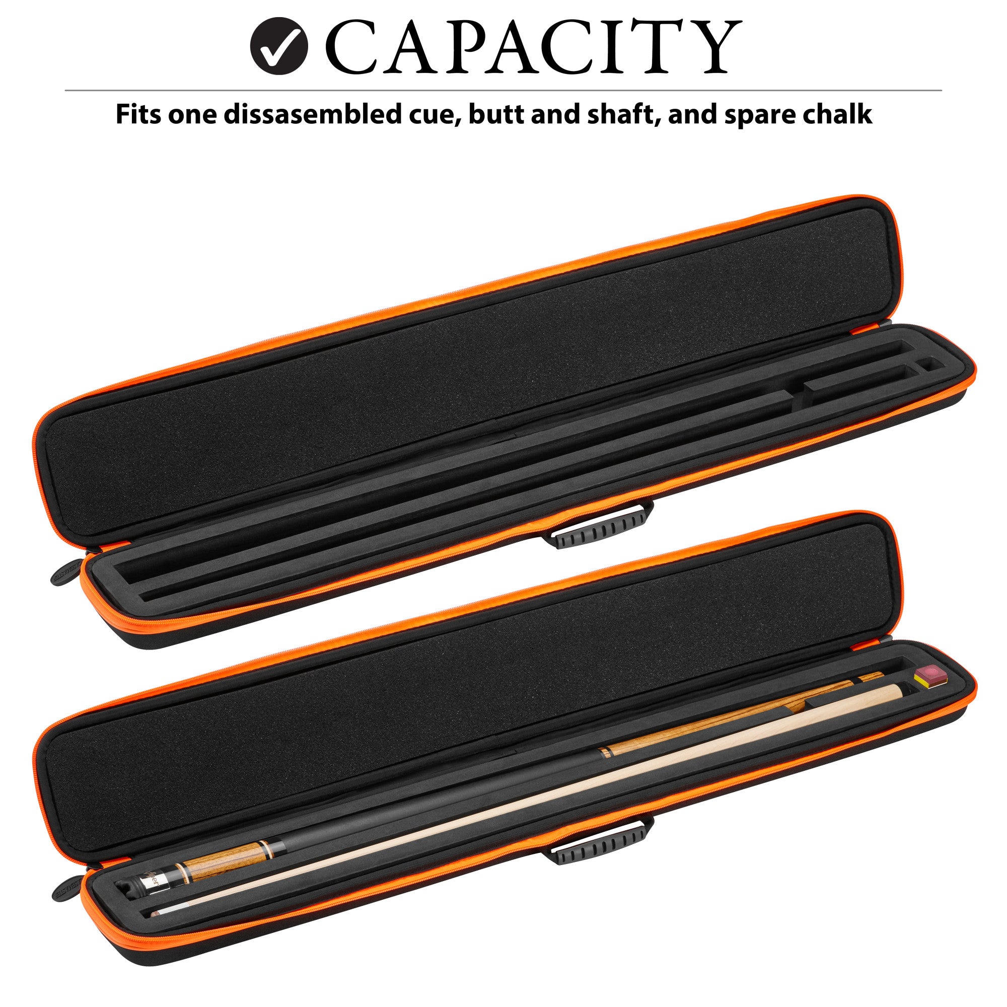 Casemaster 51-0400 Parallax Cue Case Black