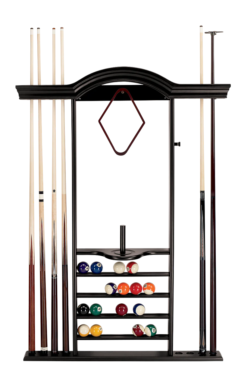 7-Cue Wall Rack (Black)