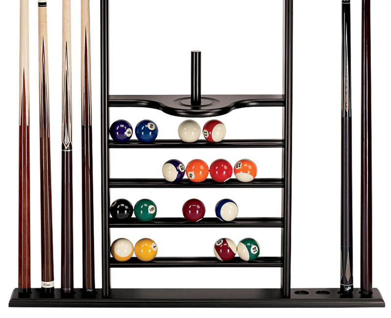 7-Cue Wall Rack (Black)