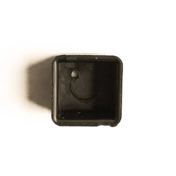 Black Vinyl Chalk Holder