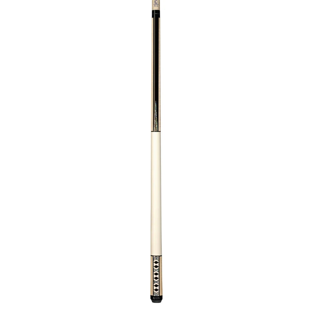 Lucasi Custom Carom Premium Ivory Birdseye Maple With Abalone Wrapless Cue