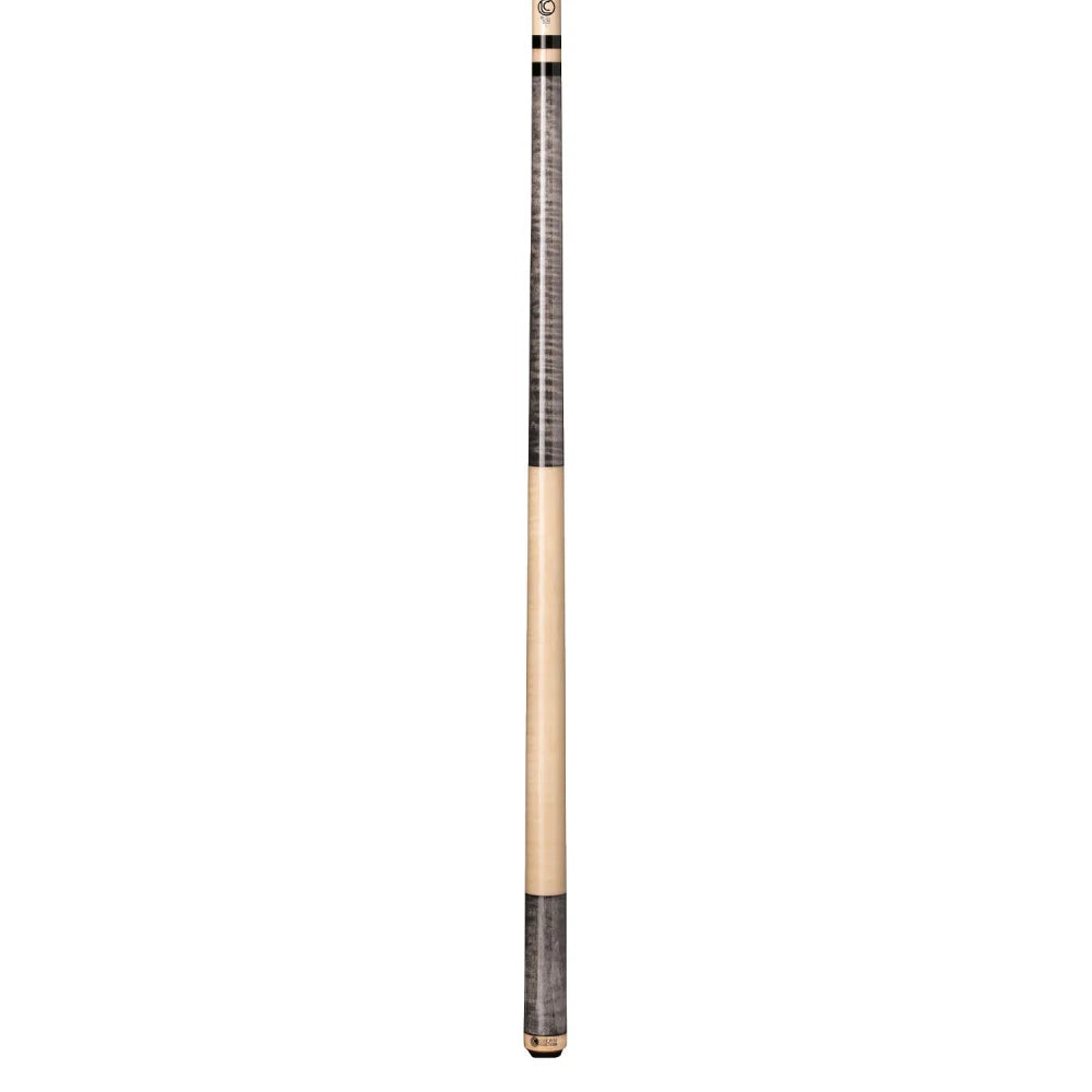 Lucasi Custom Grey Stained & Natural Birdseye Wrapless Cue