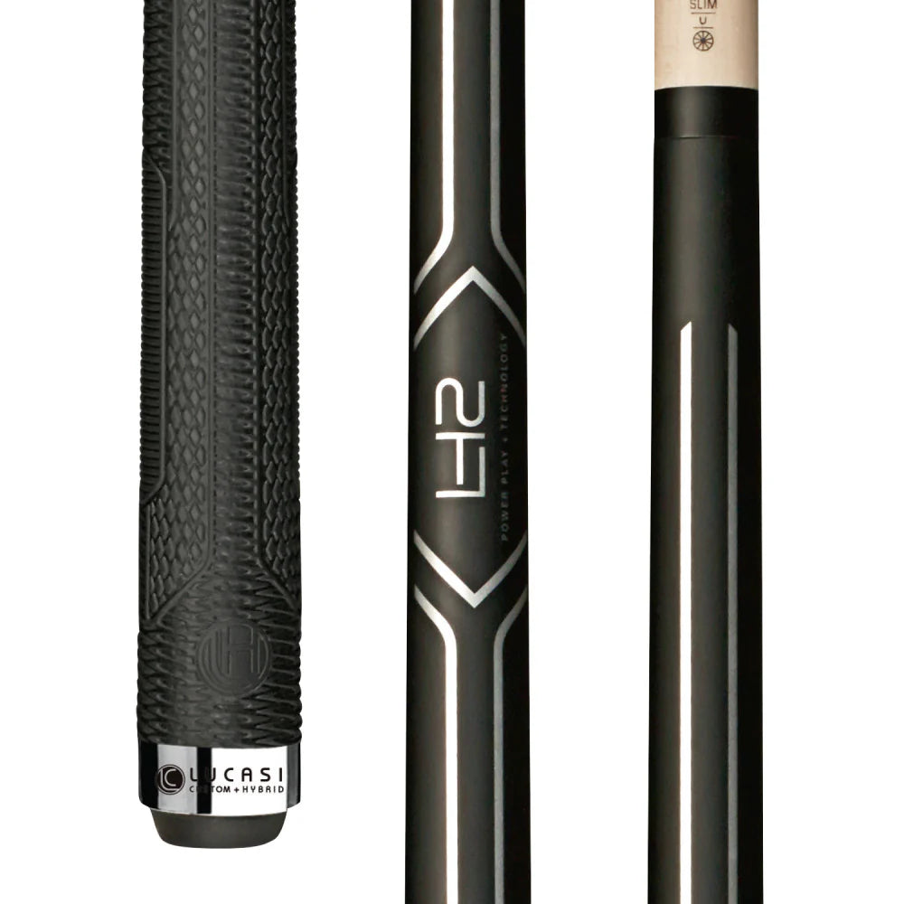 Lucasi Hybrid Matte Black LH2 Cue With Sport G5 Grip