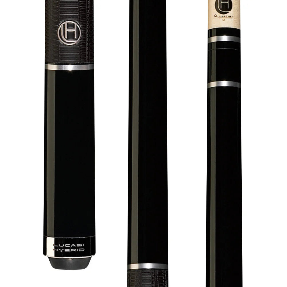 Lucasi Hybrid Midnight Black Cue With Fusion G5 Grip