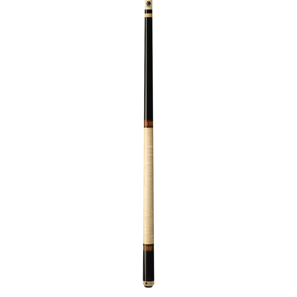 Lucasi Custom Exotic Bocote/Curly Maple Wrapless Cue