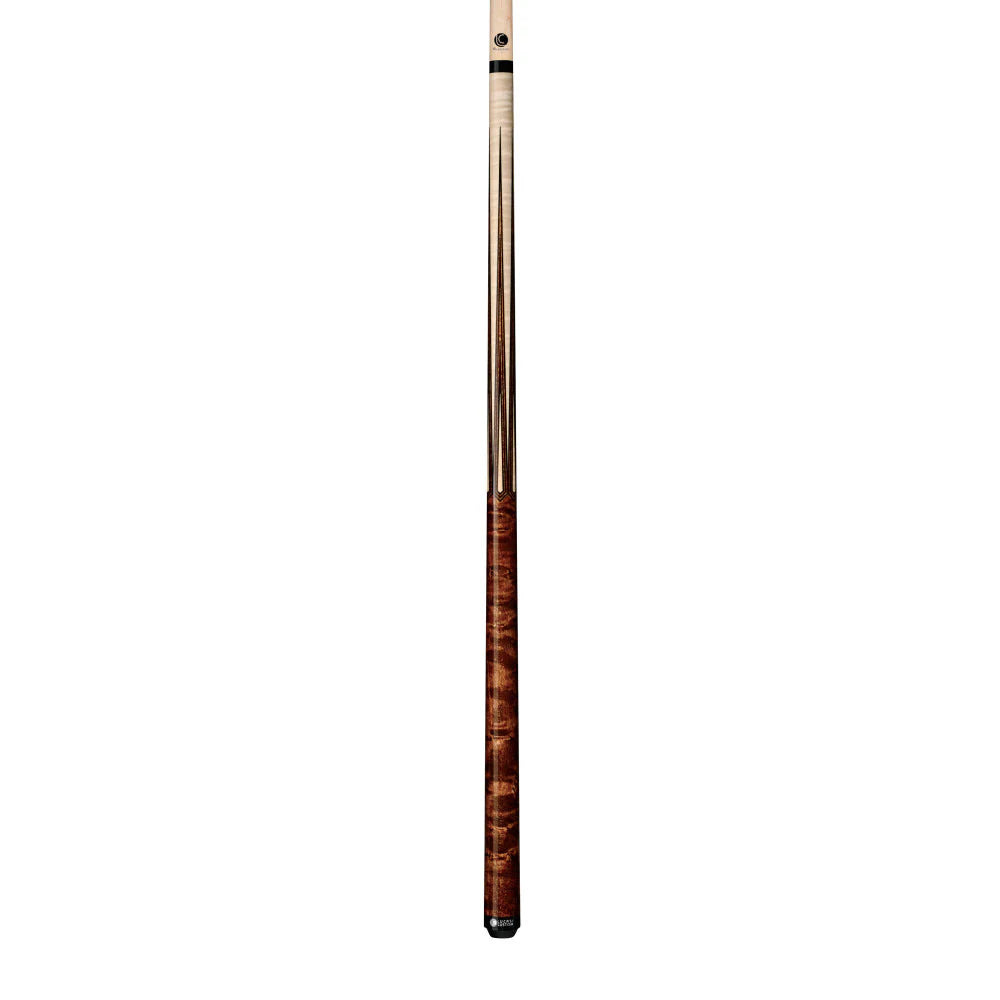 Lucasi Custom Walnut Stained Maple Sneaky Pete Wrapless Cue