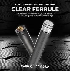 Pearson Carbon Clear 2 Shaft 5/16-18