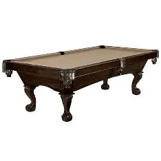 Allenton 7' Pool Table with Ball & Claw Leg
