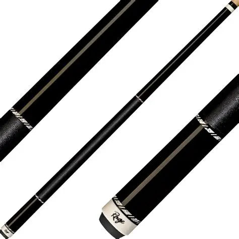 Rage Black Onyx Cue with Black Nylon Wrap