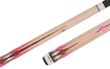 Predator CRM Virtuoso Natural Curly Maple/Pink Stone Carom and 3-Cushion Cue