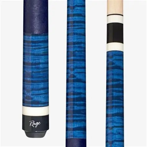 Rage Blue Moon Cue with Blue Nylon Wrap