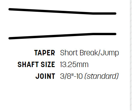 McDermott Intimidator i-Shafts i-1 Big Boy High-Performance Break/Jump Shaft