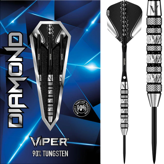 Viper Diamond 90% Tungsten Steel Tip Darts