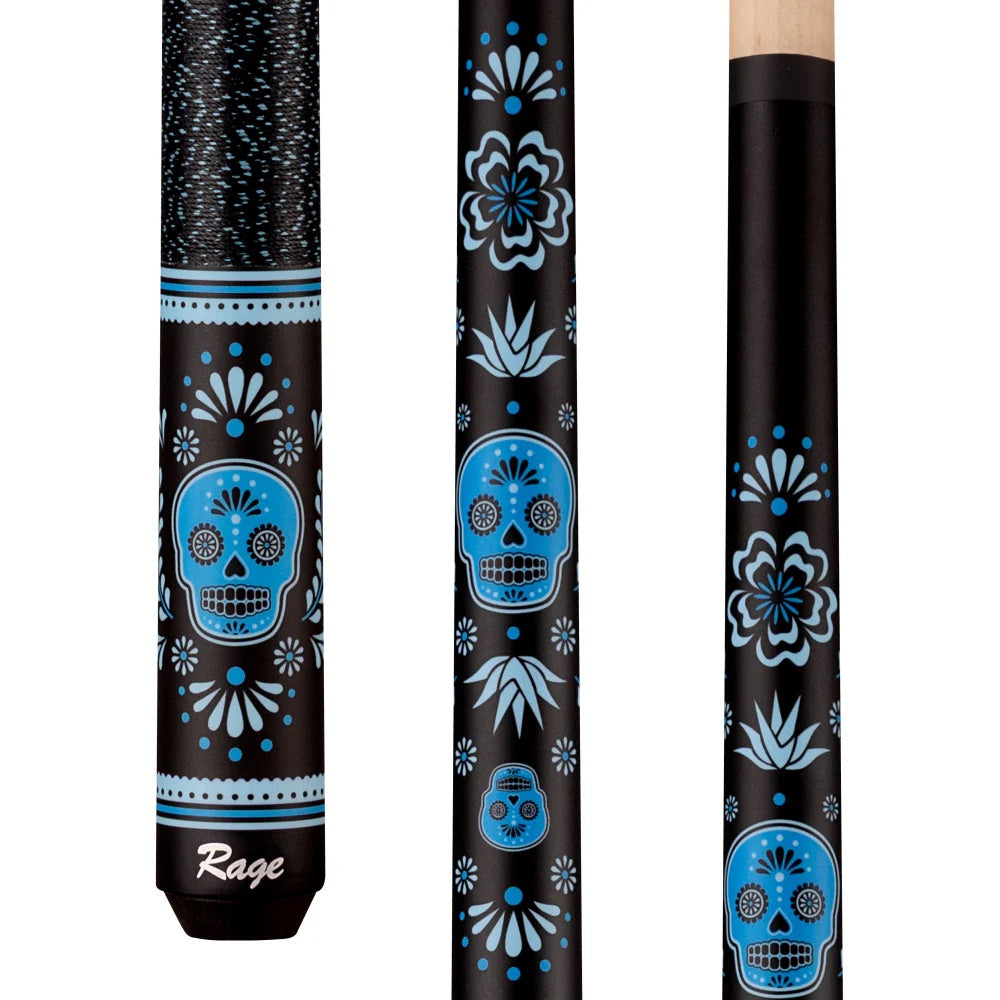 Rage Dia De Muertos Azul Cue