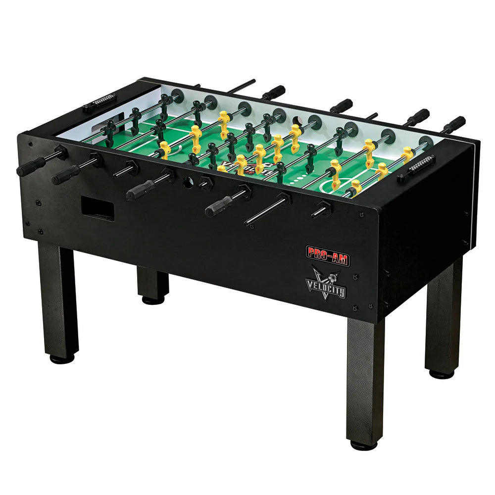 Velocity Pro Am by American Heritage 3-Goalie  Foosball Table