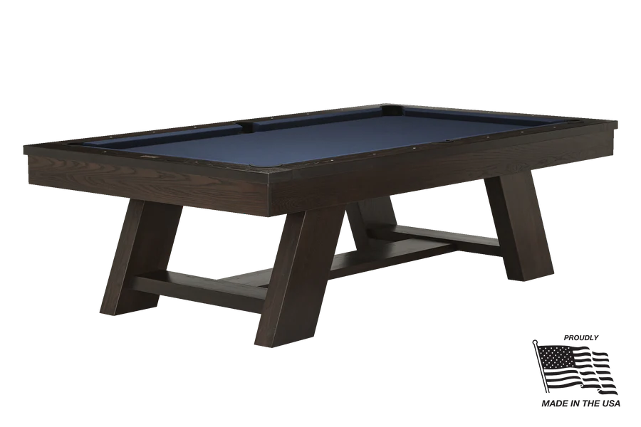 Deerfield 8' Pool Table (Dark Walnut)
