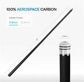 Pearson Carbon Clear 2 Shaft 5/16-18