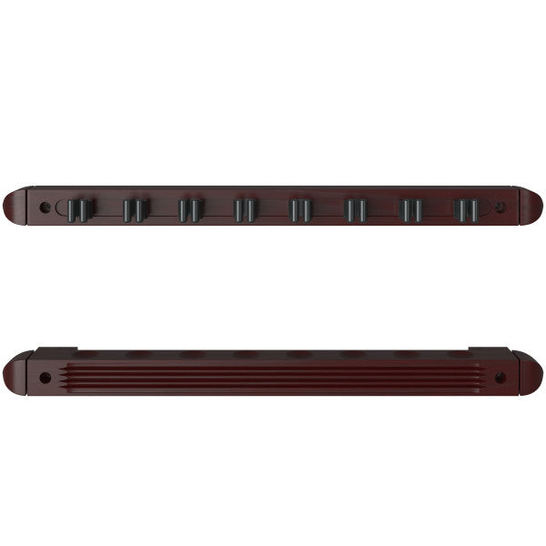 Fat Cat 52-0103 Mahogany 8 Cue 2-Piece Wall Cue Rack