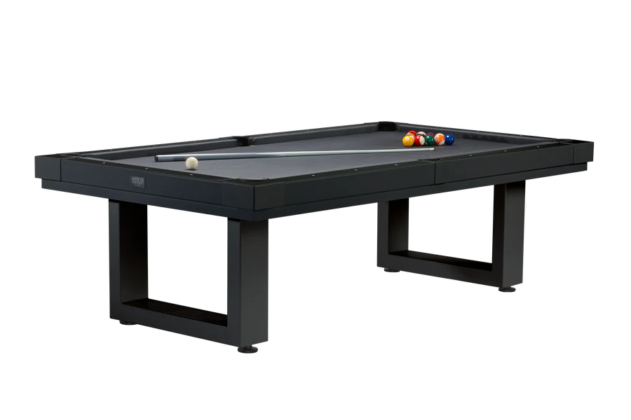 Lanai 8' Outdoor Pool Table (obsidian Black)