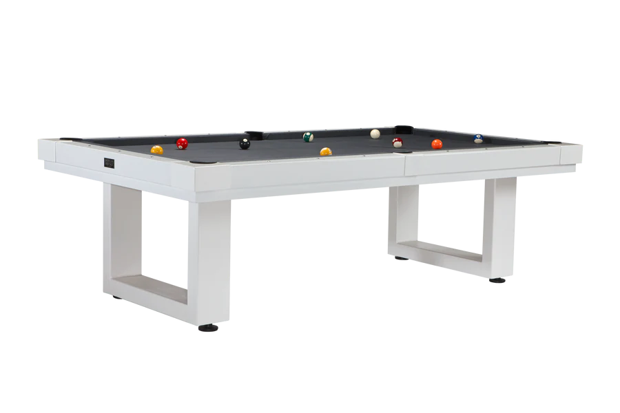 Lanai 8' Outdoor Pool Table (Pearl White)