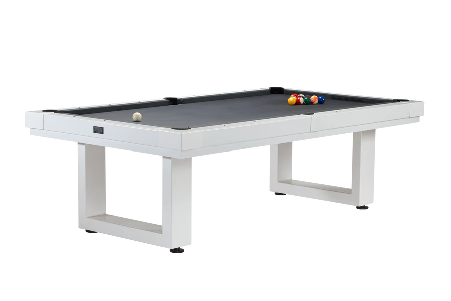 Lanai 8' Outdoor Pool Table (Pearl White)