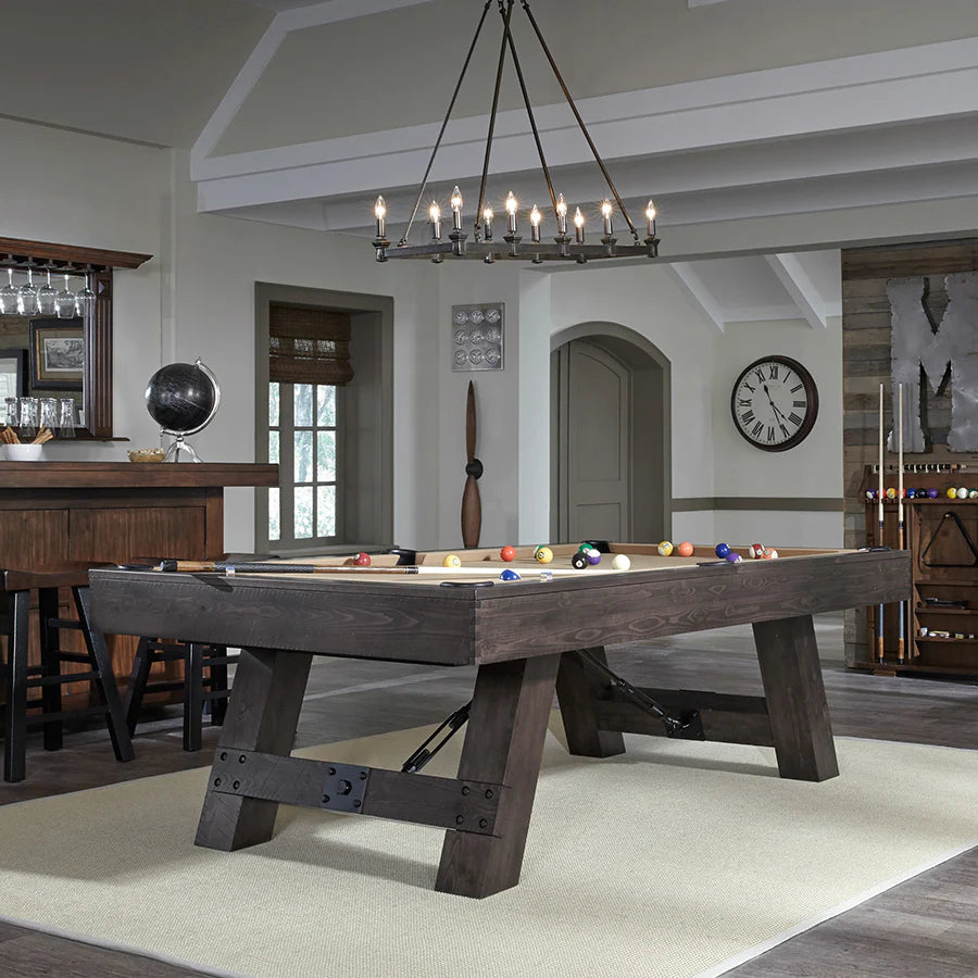 Savannah Pool Table 7' (Charcoal)