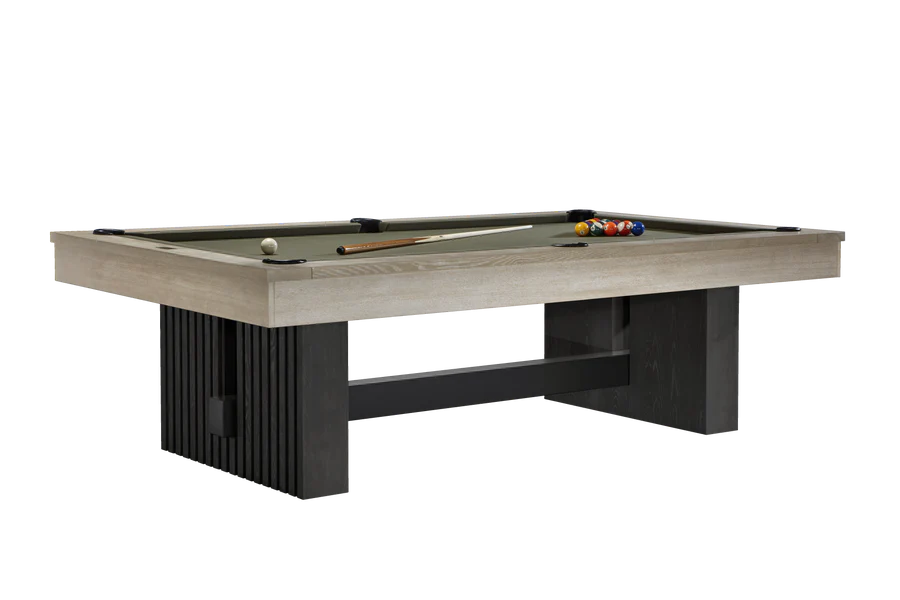 Vancouver 8' Pool Table (Natural Ash & Black Ash)